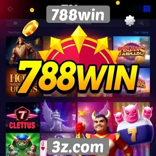 Análise das opções de jogos no site 788win