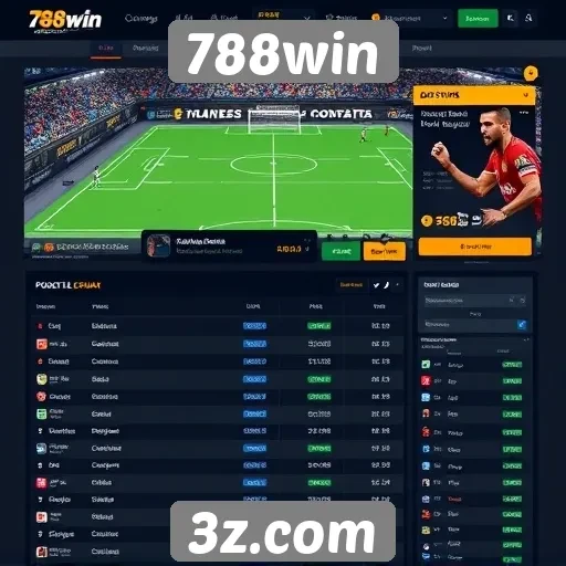 Interface e usabilidade da plataforma 788win